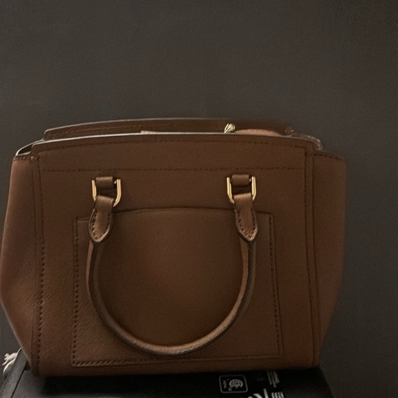 Michael Kors Park Medium Saffiano Leather Satchel - Picture 2 of 6